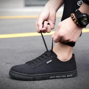 Ramboappliance Men Casual Canvas Breathable Shoes