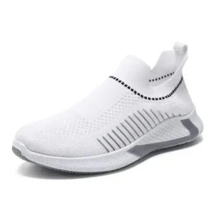 Ramboappliance Men Fashion Summer Flyknit Breathable Sneakers