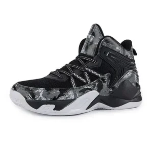 Ramboappliance Men Fashion Trend Breathable High Top Basketball Shoes