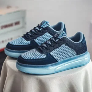 Ramboappliance Men'S Fashion Mesh Breathable Lightweight Platform Sneakers