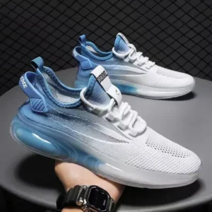 Ramboappliance Men'S Fashion Jelly Bottom Mesh Breathable Sneakers