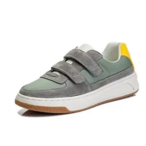 Ramboappliance Women Casual Colorblock Platform Velcro Sneakers